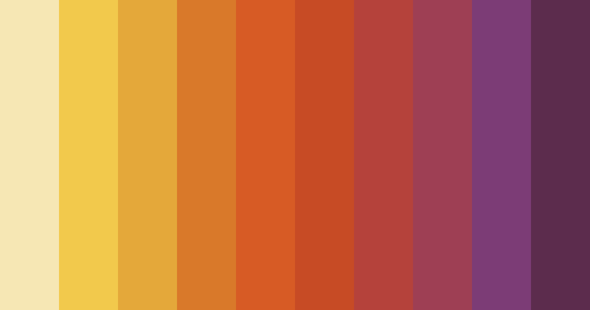 Download playful whimsy color palette PNG image (landscape)