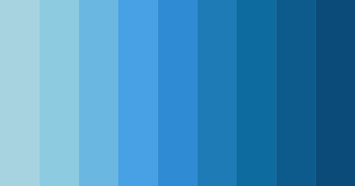 Download oceanic radiance color palette PNG image (landscape)