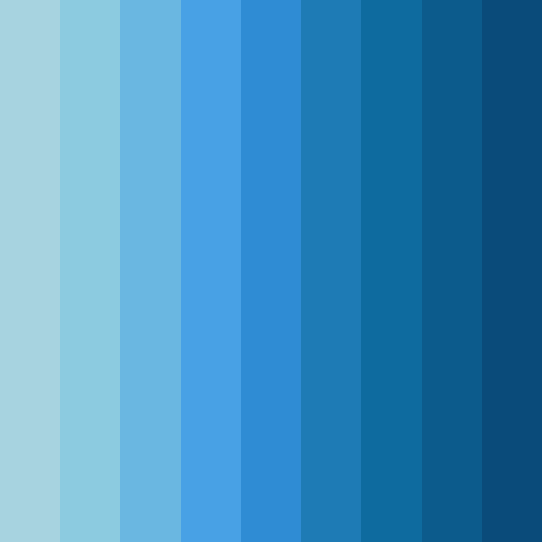 Download oceanic radiance color palette PNG image (square)