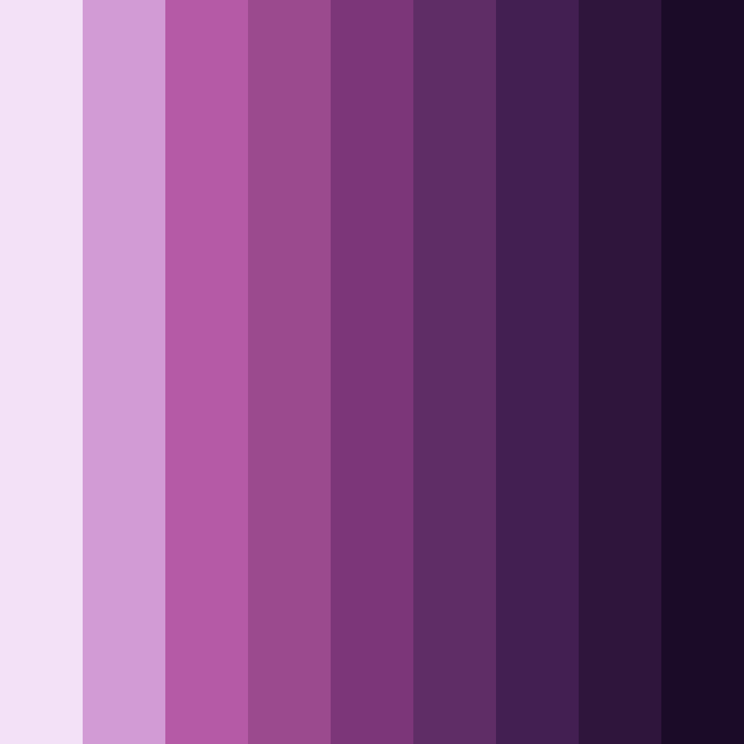Download majenta night color palette PNG image (square)