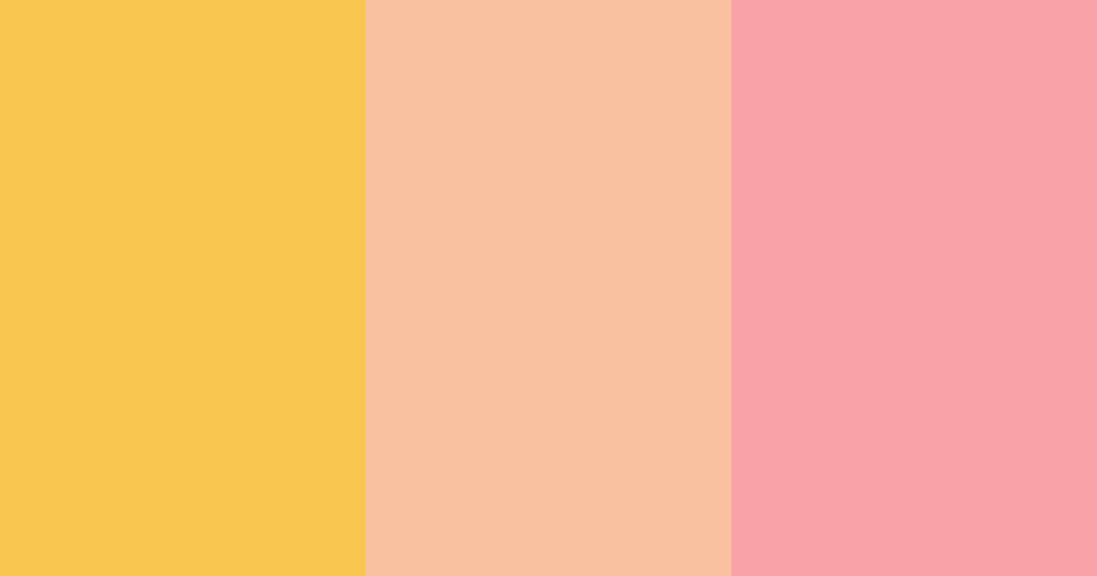 Download peachy sunrise color palette PNG image (landscape)