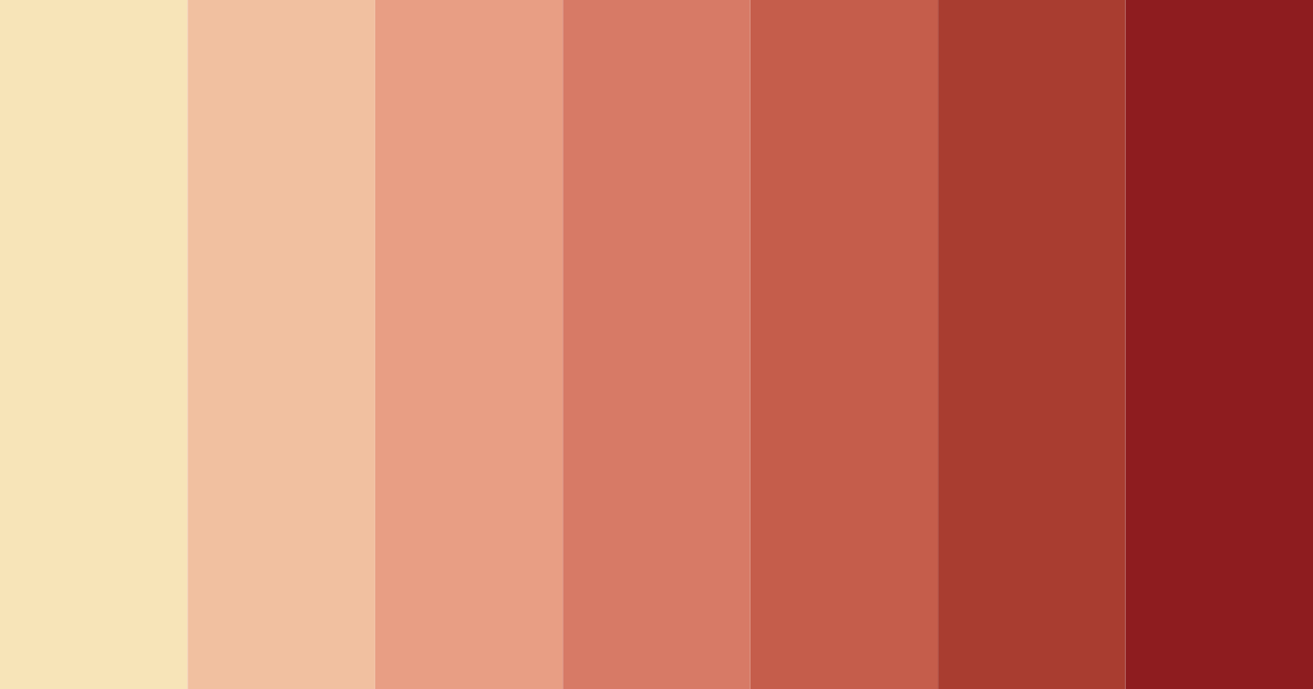 Download desert sunset harmony color palette PNG image (landscape)