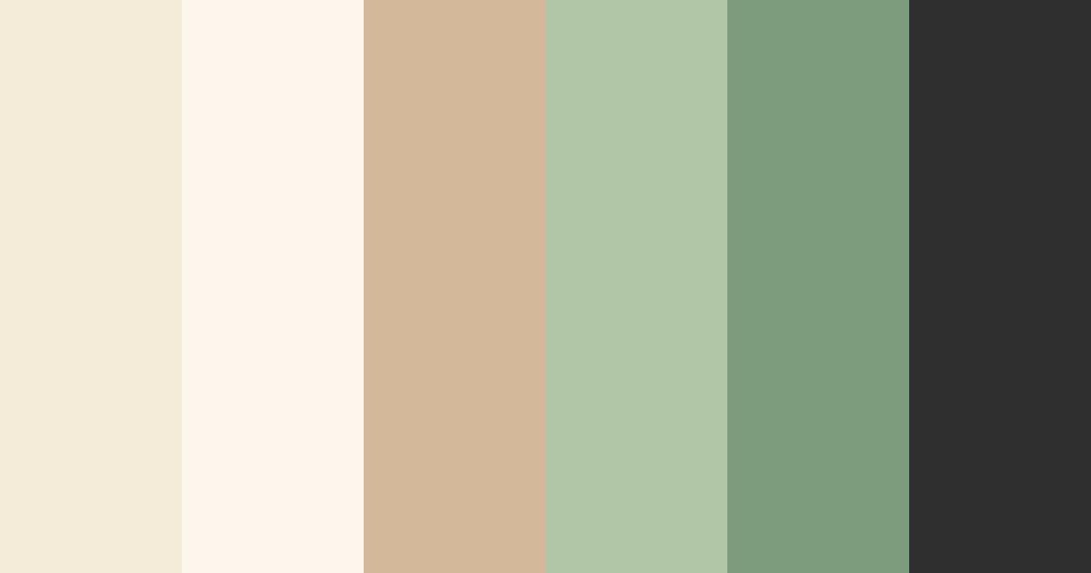 Download whispers of tranquility color palette PNG image (landscape)