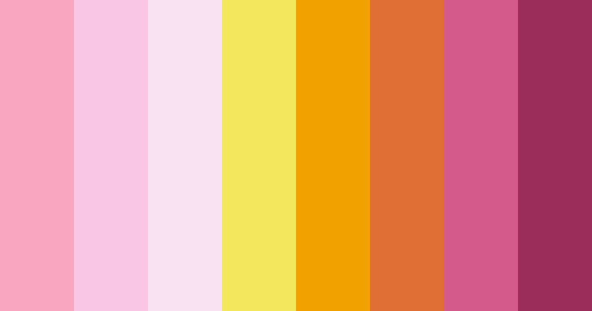 Download sugar rush delight color palette PNG image (landscape)