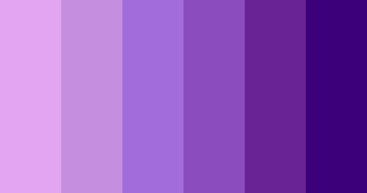 Download purple dreams color palette PNG image (landscape)