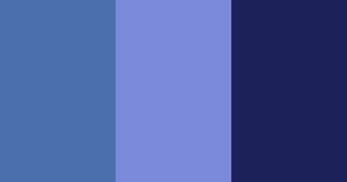 Download midnight sky symphony color palette PNG image (landscape)