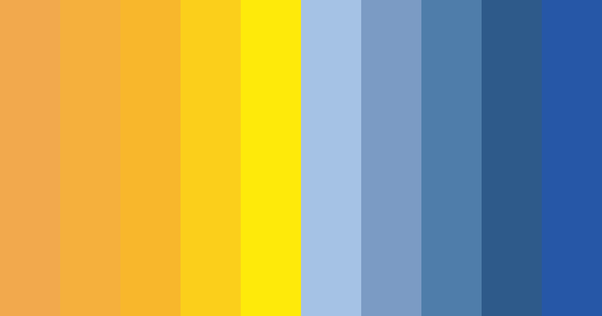 Download sunset blue color palette PNG image (landscape)