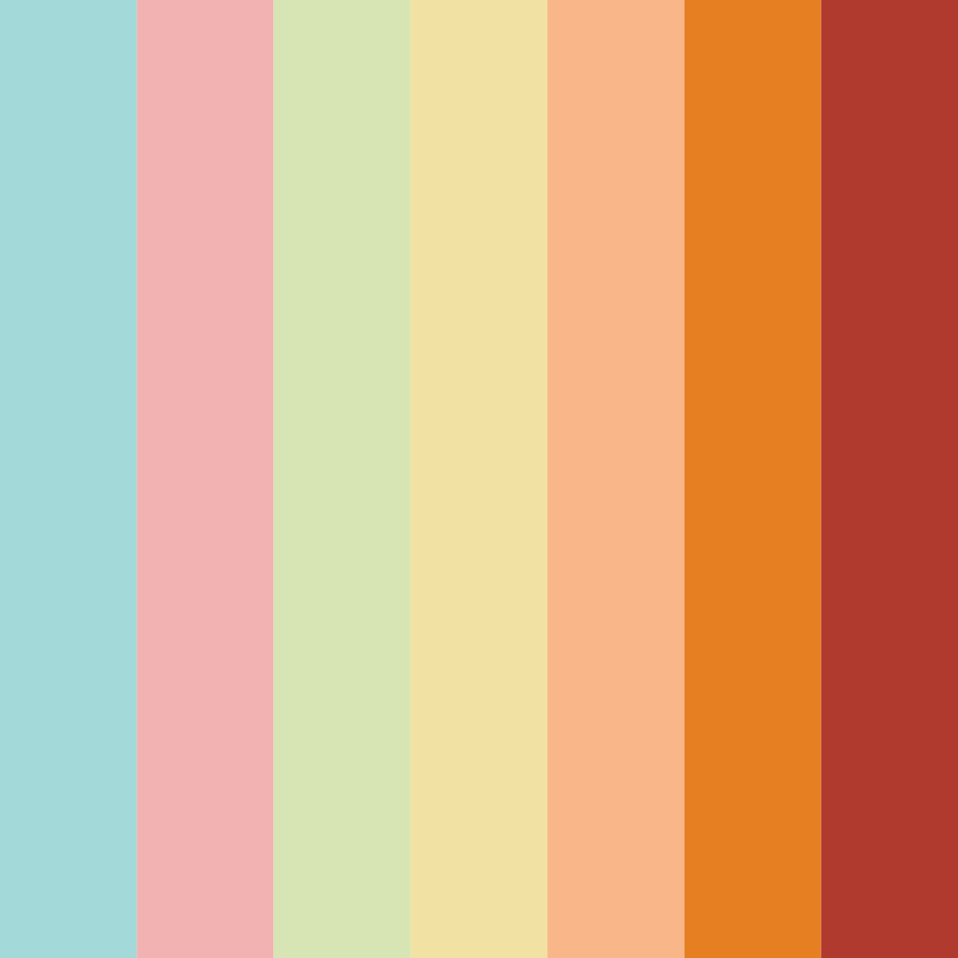 Download festival of harmony color palette PNG image (square)