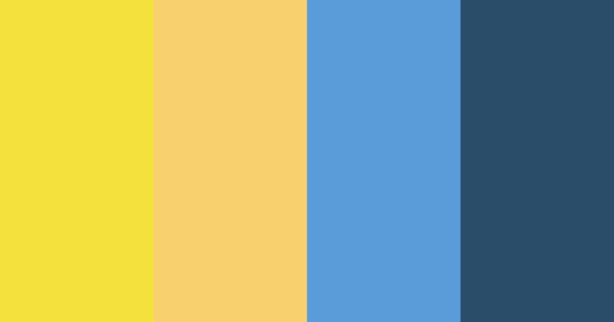 Download sunlit sky serenade color palette PNG image (landscape)
