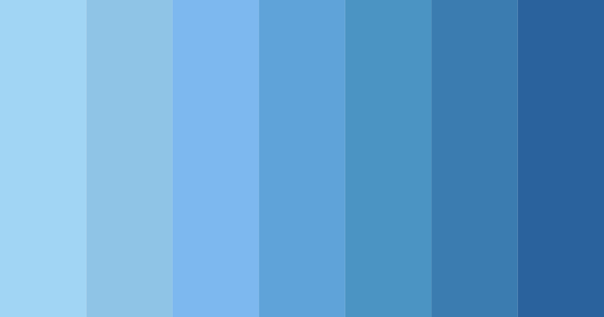 Download azure serenity color palette PNG image (landscape)