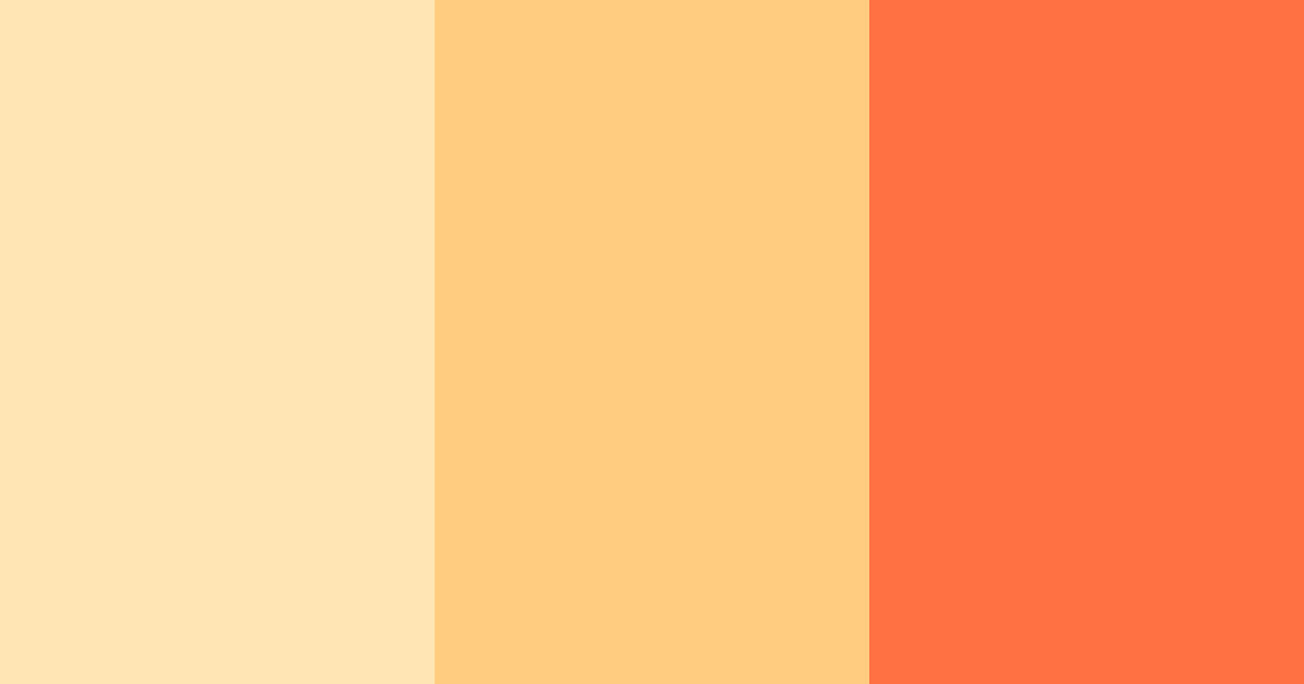 Download sunkissed treats color palette PNG image (landscape)