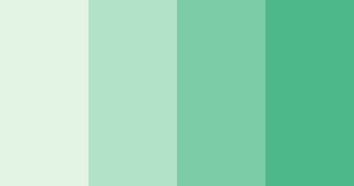 Download whispering verdure color palette PNG image (landscape)