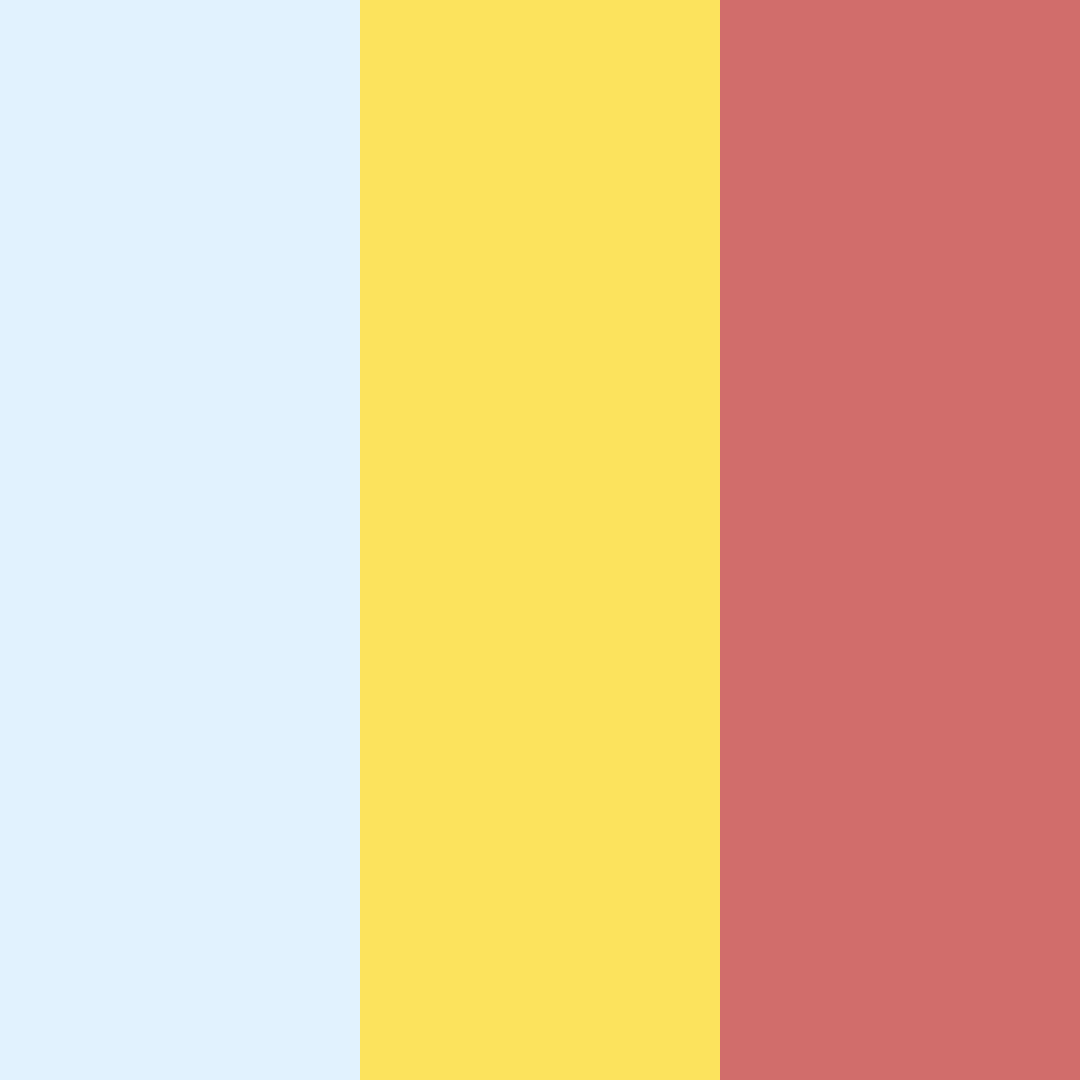 Download sunrise harmony color palette PNG image (square)