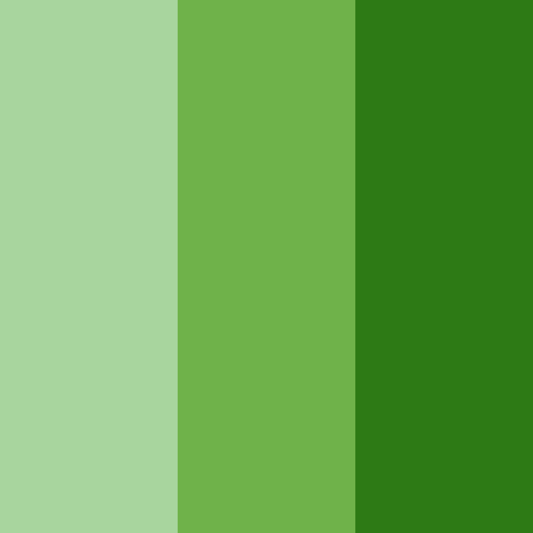Download verdant dreams color palette PNG image (square)