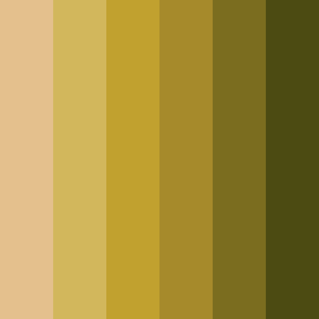 Download earthy embrace color palette PNG image (square)
