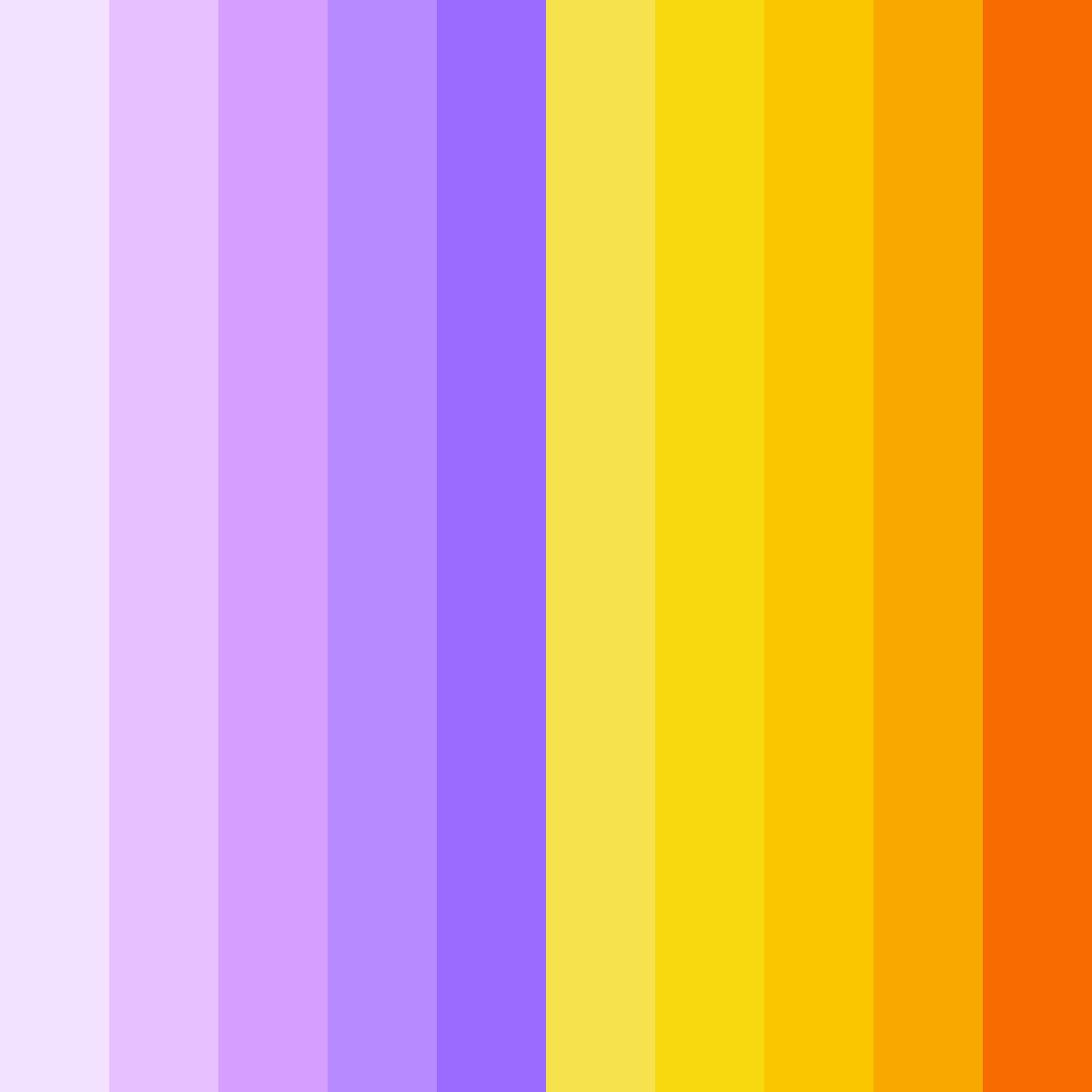 Download purple and yellow pub color palette PNG image (square)