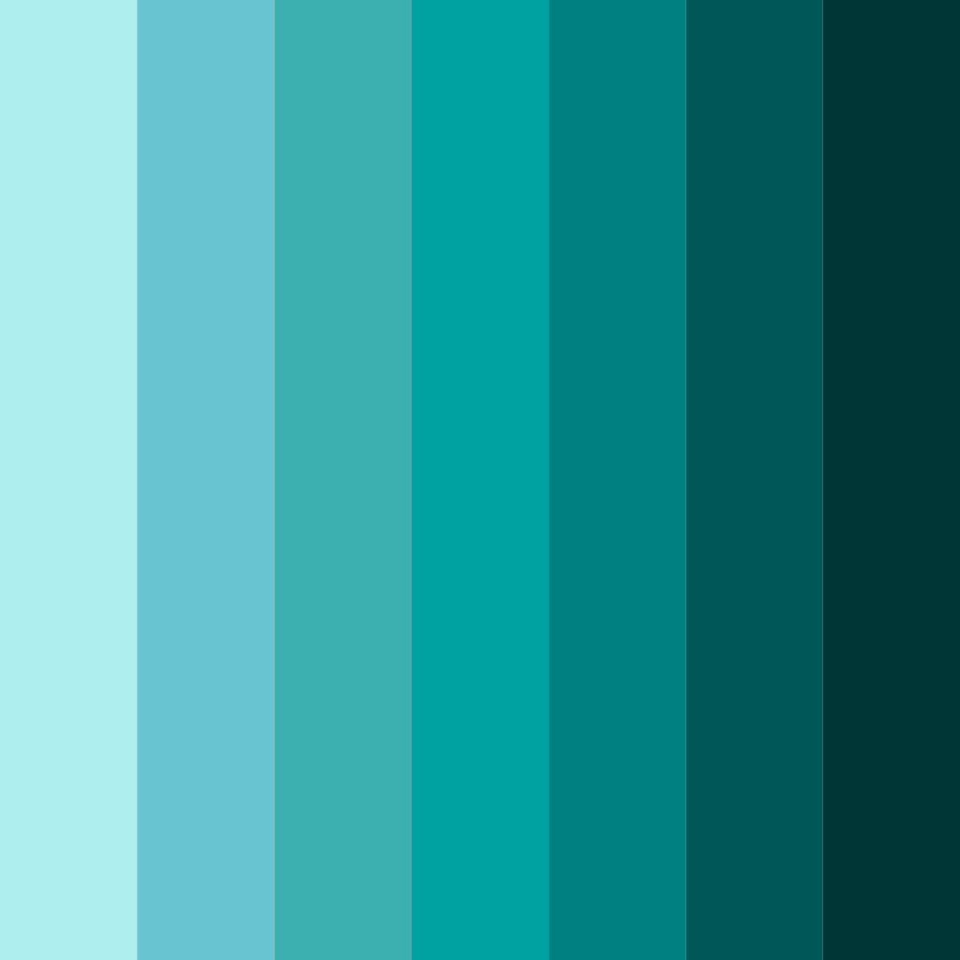 Download tropical tides color palette PNG image (square)