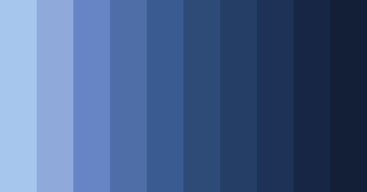 Download slate blue shades color palette PNG image (landscape)