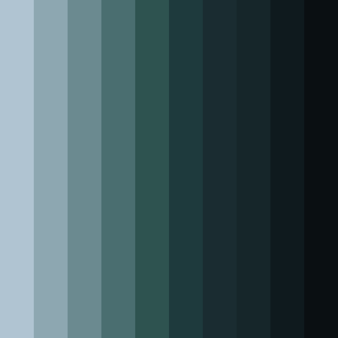 Download cyborg abyss color palette PNG image (square)