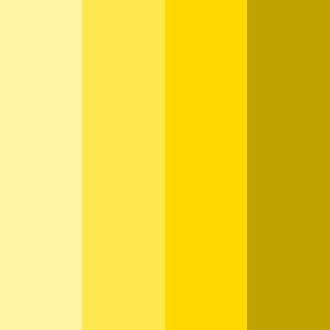Download sunlit harmony color palette PNG image (square)