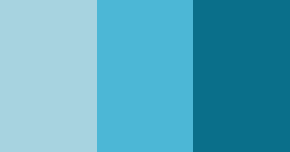 Download azure serenity color palette PNG image (landscape)