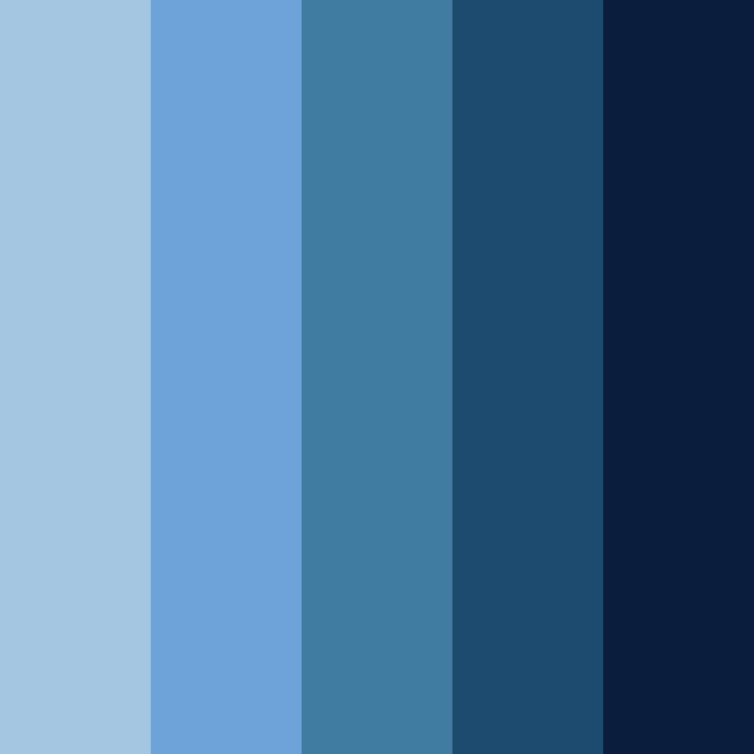 Download midnight tide color palette PNG image (square)