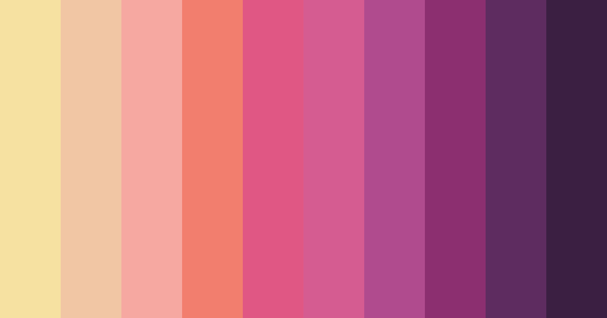 Download blush blossom symphony color palette PNG image (landscape)