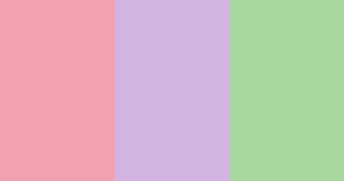 Download peachy lavender lime color palette PNG image (landscape)
