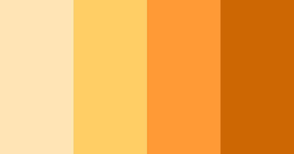 Download golden sunrise bliss color palette PNG image (landscape)