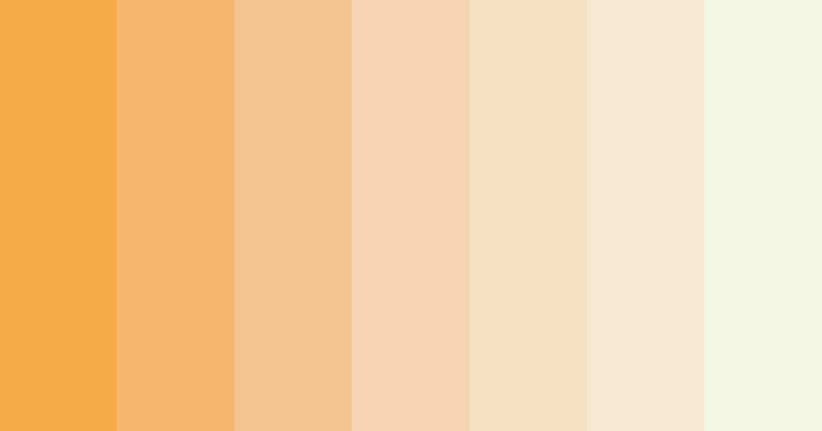 Download light orange color palette PNG image (landscape)