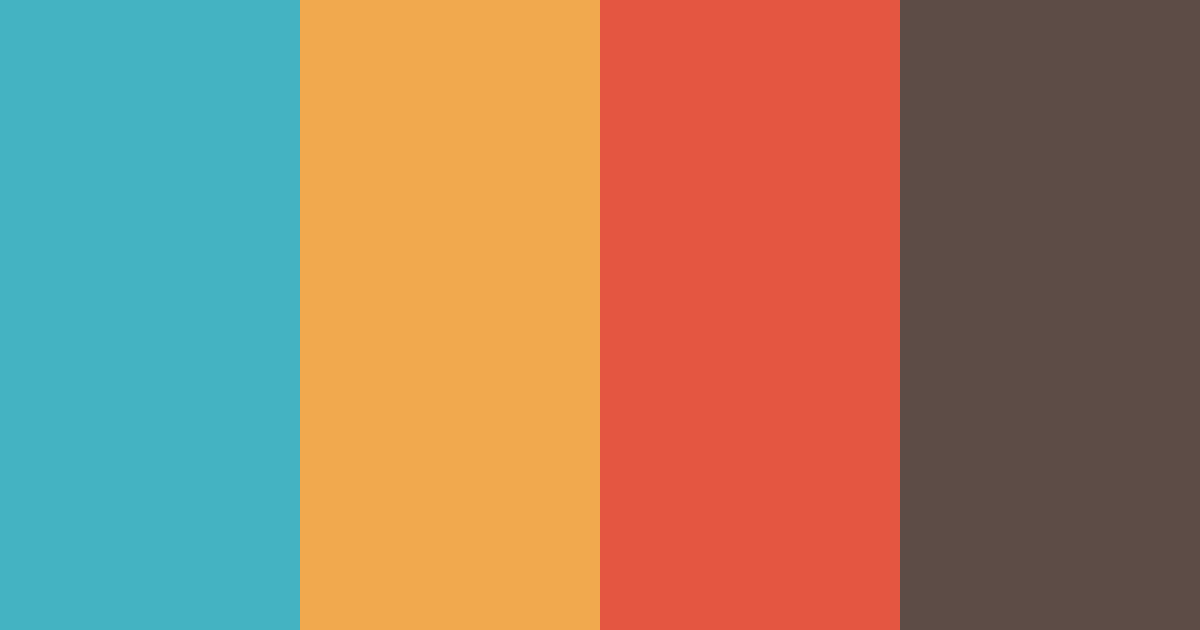 Download coastal sunset color palette PNG image (landscape)