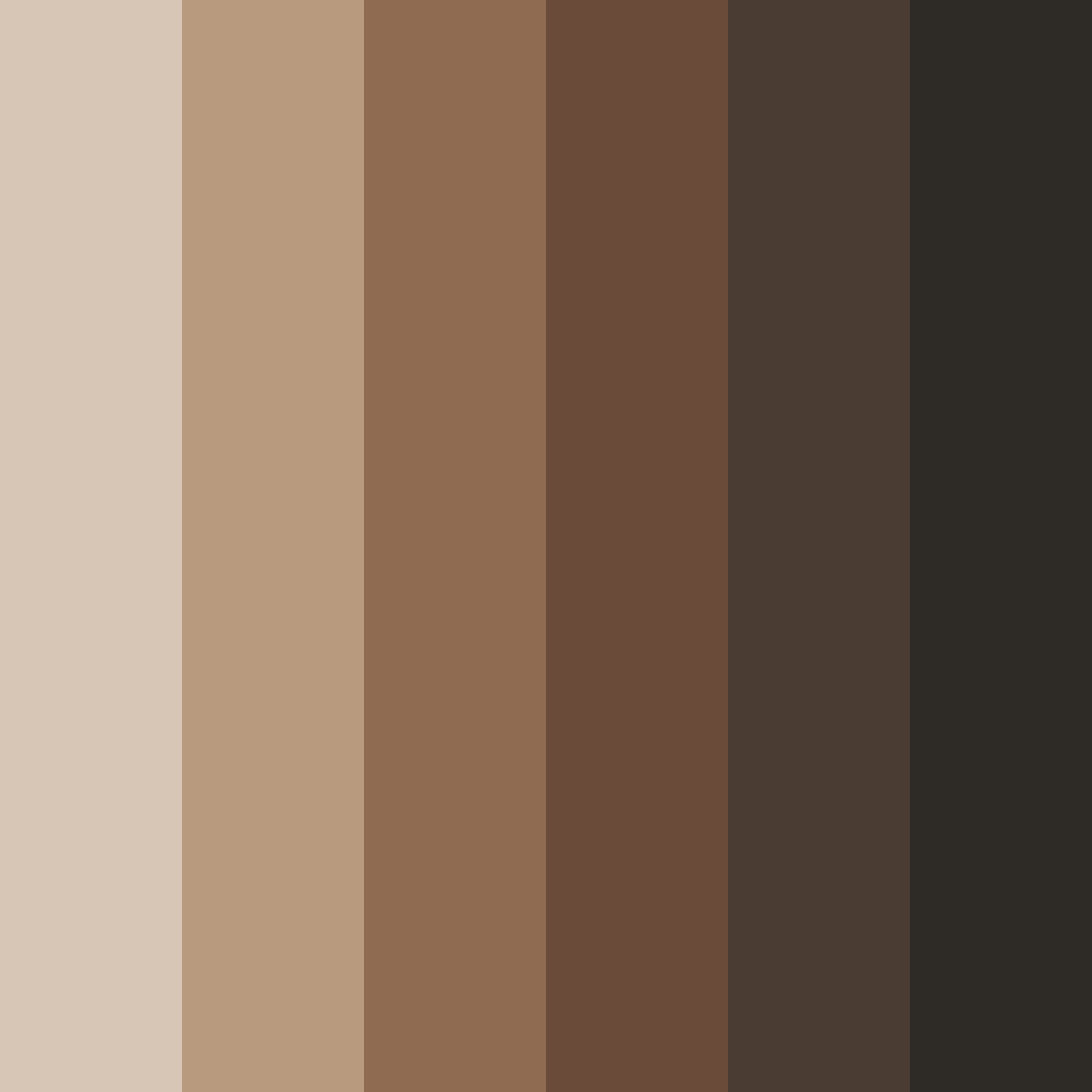 Download woodland whispers color palette PNG image (square)