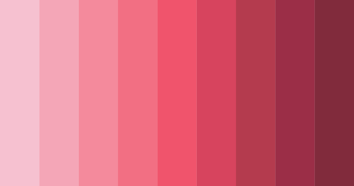 Download refreshing summer blush color palette PNG image (landscape)