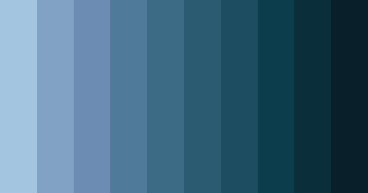 Download denim dreams color palette PNG image (landscape)