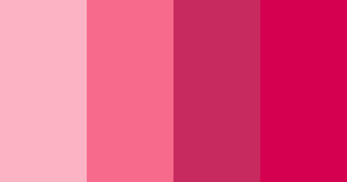 Download crimson blossom color palette PNG image (landscape)