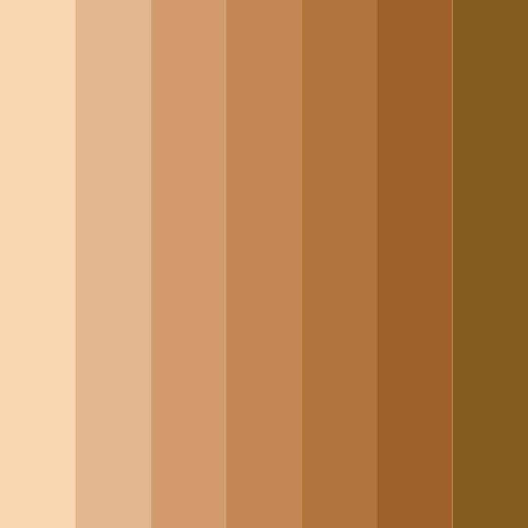 Download savory sunset color palette PNG image (square)