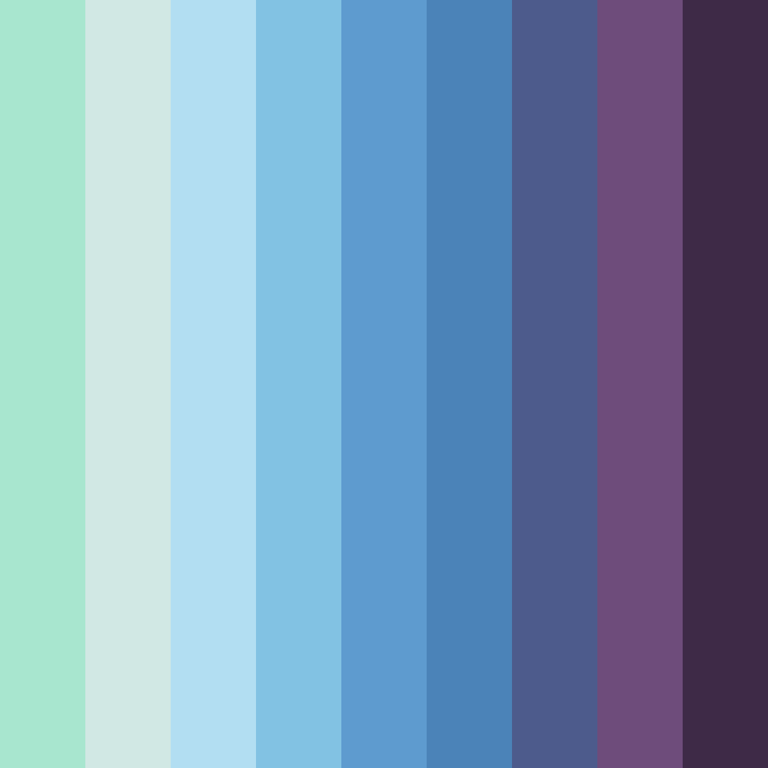 Download mystic horizon color palette PNG image (square)