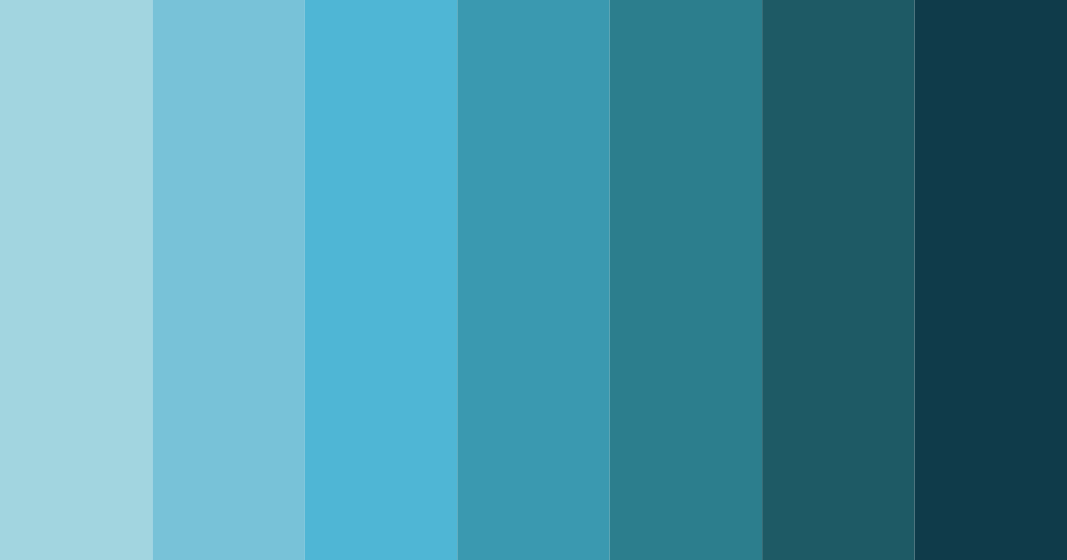 Download oceanic trust color palette PNG image (landscape)