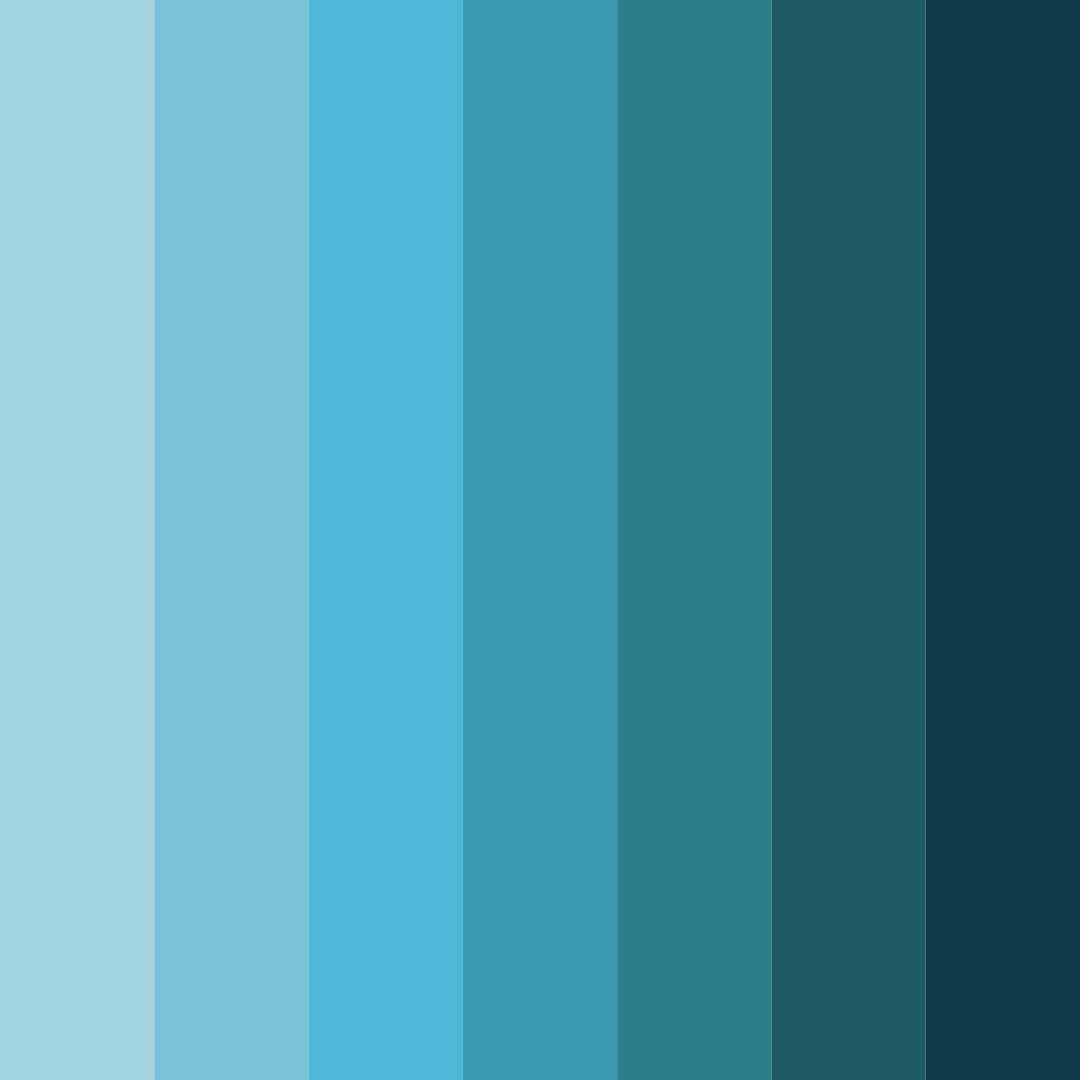 Download oceanic trust color palette PNG image (square)
