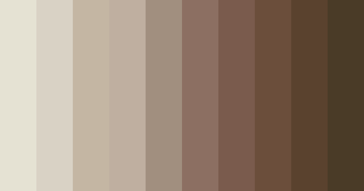 Download whispers of earth color palette PNG image (landscape)