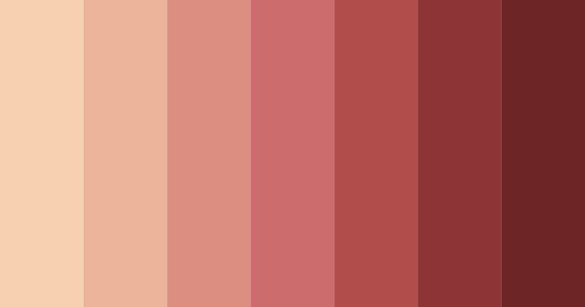 Download spiced caramel dreams color palette PNG image (landscape)