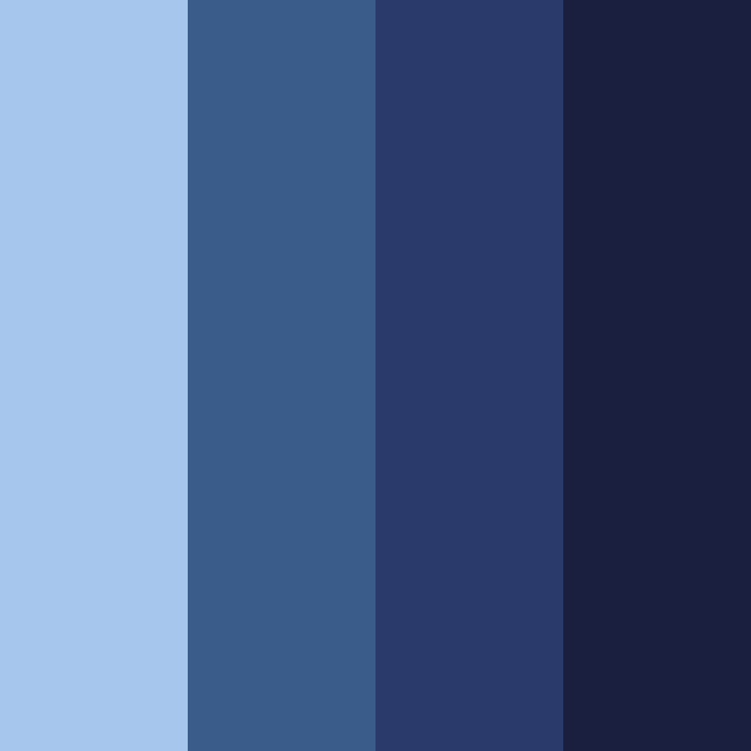Download celestial dusk color palette PNG image (square)