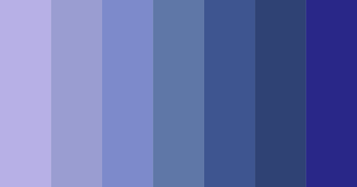 Download midnight serenity color palette PNG image (landscape)