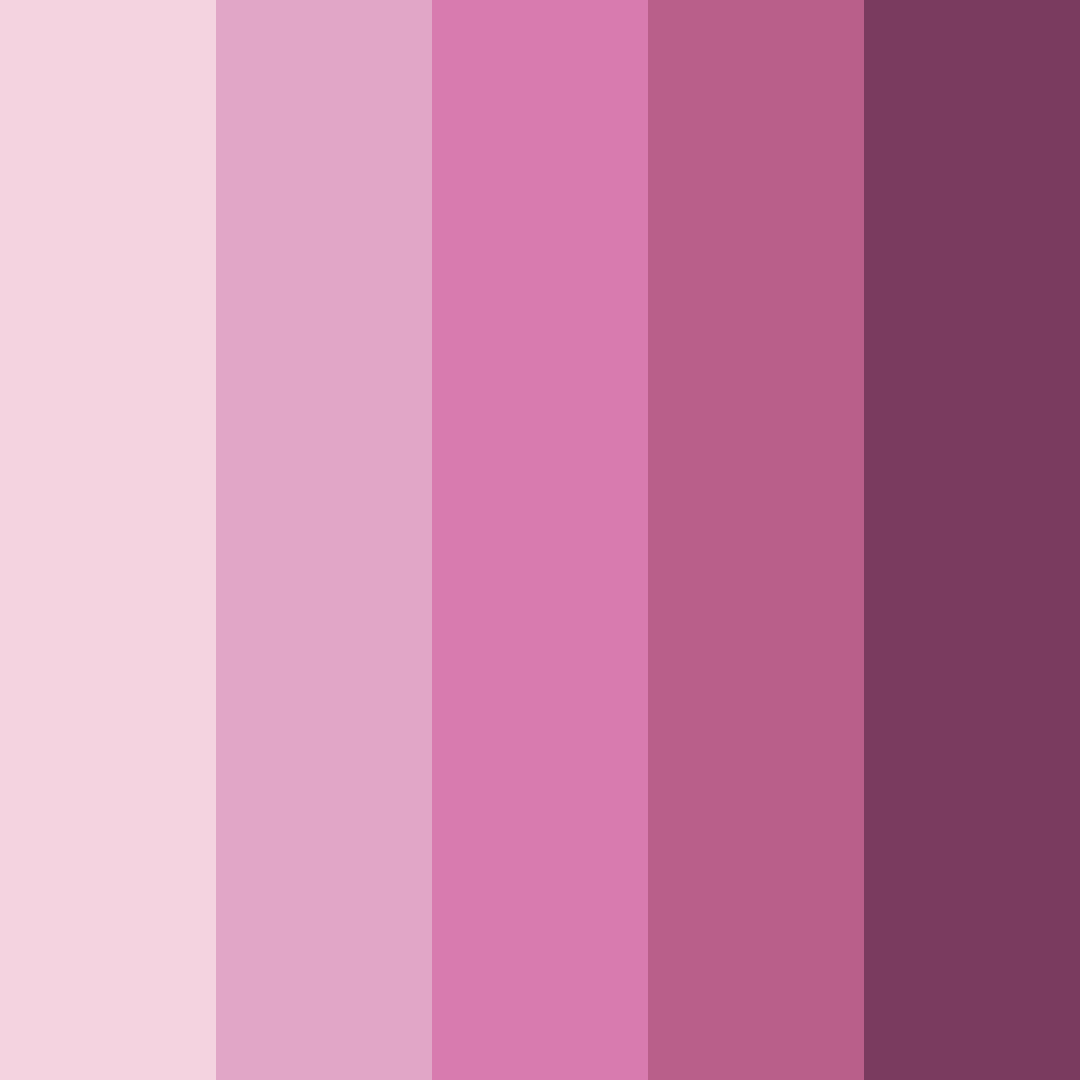 Download blushing twilight color palette PNG image (square)