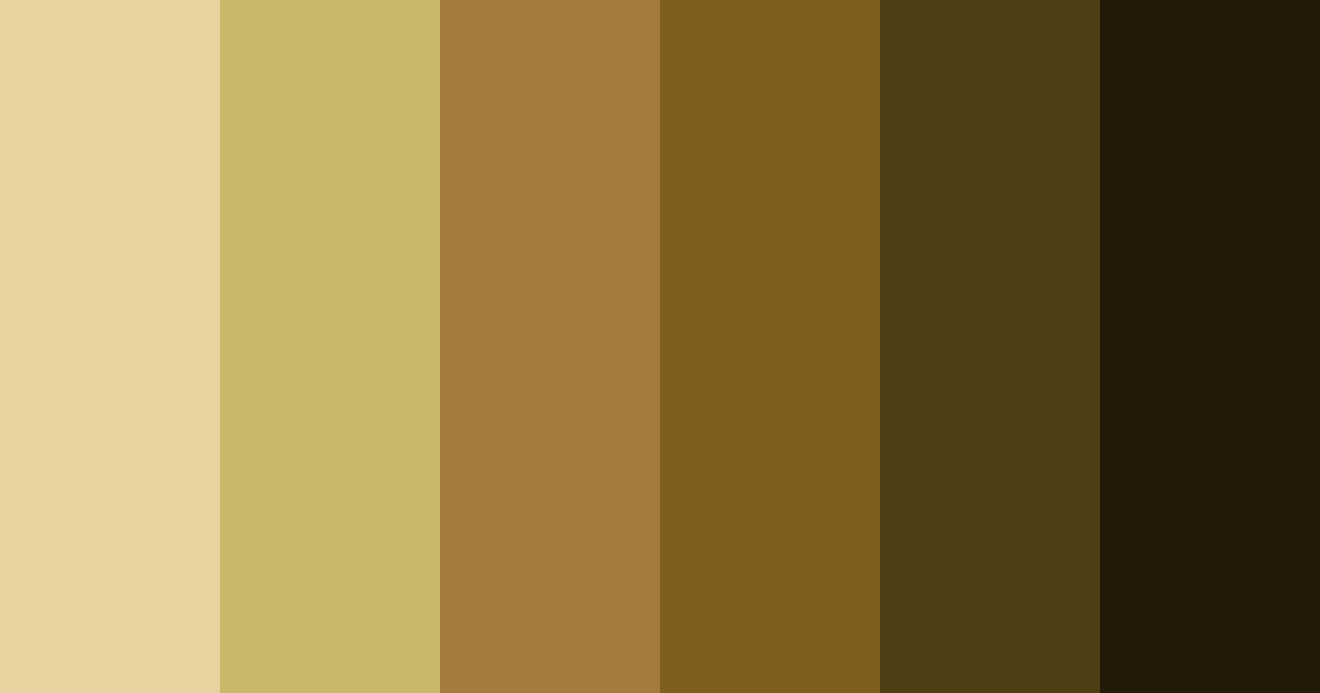 Download golden twilight color palette PNG image (landscape)