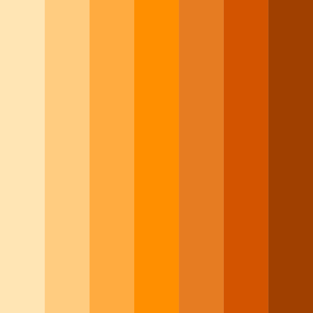 Download sunset ember color palette PNG image (square)