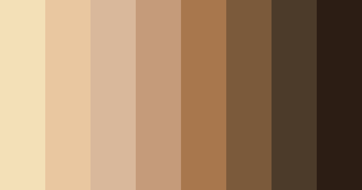 Download nordic timber tones color palette PNG image (landscape)