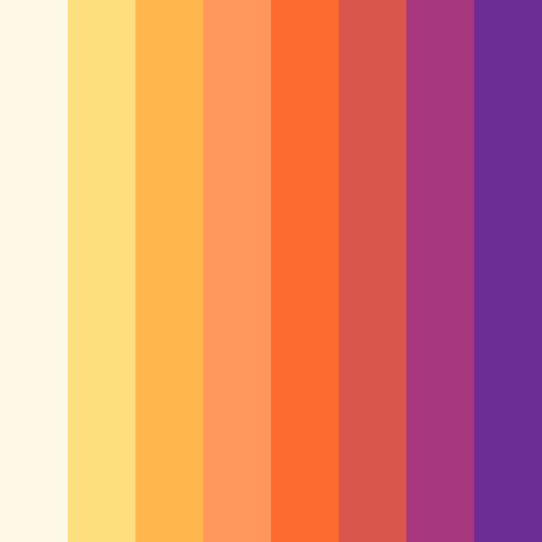 Download vivid dichotomy color palette PNG image (square)