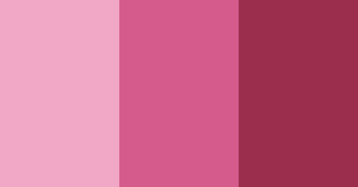 Download shades of magenta color palette PNG image (landscape)