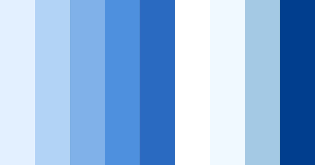 Download cobalt blue breeze color palette PNG image (landscape)